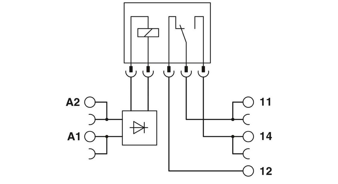 Phoenix Contact PLC Auxiliary Relay - 2966171