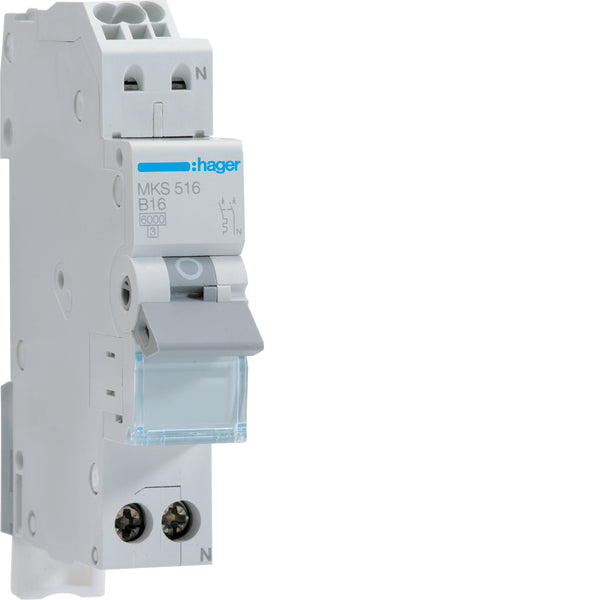 Hager VISION Circuit Breaker - VKS01SG