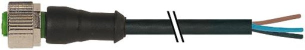 MURR Sensor/Actor Cable With Connector - 7000-12241-7321000