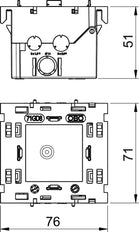 OBO Mounting Box Wall channel - 6288569
