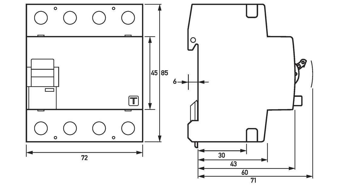 Doepke Ground Fault Circuit Interrupter - 09134018HD