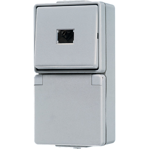 Jung Combination Wall Socket With Protective Contact - 671W