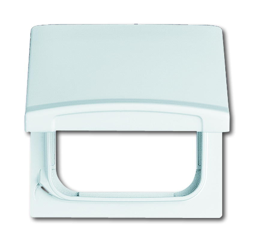 ABB Busch-Jaeger Adapter Plate With Cover IP44 Alpin White - 2CKA001710A1860
