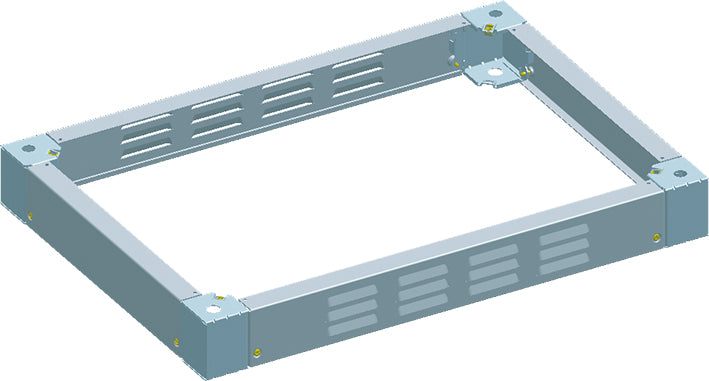 ABB Plinth With 100mm Ventilation Apertures RAL7005 RSR38L - 2CPX066803R9999