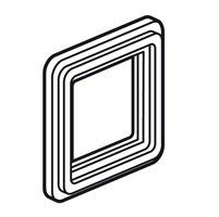Legrand Soliroc Mosaic Adapter 2 Module Without Cover - 077881