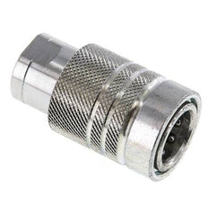 Steel DN 10 Hydraulic Coupling Socket 8 mm L Compression Ring ISO 7241-1 A/8434-1 D 16mm