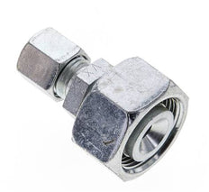 8L & 18L Zink plated Steel Straight Cutting Fitting with Swivel 315 bar ISO 8434-1