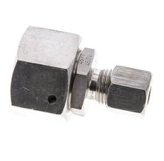8S & 20S Stainless Steel Straight Cutting Fitting with Swivel 400 bar FKM O-ring Sealing Cone ISO 8434-1