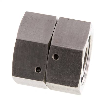 25S Stainless Steel Straight with Swivel 400 bar FKM O-ring Sealing Cone ISO 8434-1