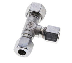 10L & 12L Zink Plated Steel Right Angle Tee Cutting Fitting 315 bar ISO 8434-1