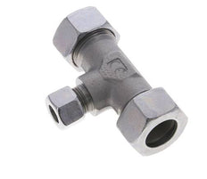 12L & 22L Zink plated Steel T-Shape Tee Cutting Fitting 160 bar ISO 8434-1