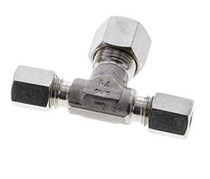 6L & 10L Stainless Steel T-Shape Tee Cutting Fitting 315 bar ISO 8434-1