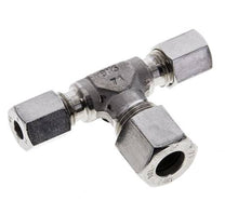 6L & 10L Stainless Steel T-Shape Tee Cutting Fitting 315 bar ISO 8434-1