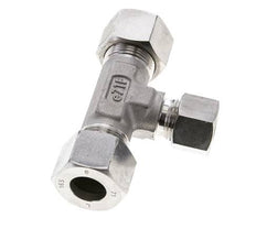 12S & 16S Stainless Steel T-Shape Tee Cutting Fitting 400 bar ISO 8434-1