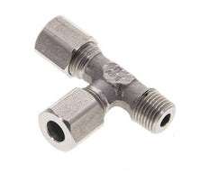 6LL & R1/8'' Stainless Steel Right Angle Tee Cutting Fitting with Male Threads 100 bar ISO 8434-1