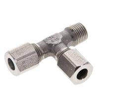 6LL & R1/8'' Stainless Steel Right Angle Tee Cutting Fitting with Male Threads 100 bar ISO 8434-1