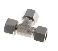 16S Stainless Steel Right Angle Tee Cutting Fitting with Swivel 400 bar Adjustable ISO 8434-1