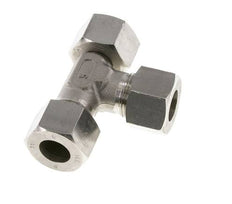16S Stainless Steel Right Angle Tee Cutting Fitting with Swivel 400 bar Adjustable ISO 8434-1