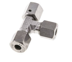 8S Stainless Steel Right Angle Tee Cutting Fitting with Swivel 630 bar FKM Adjustable ISO 8434-1