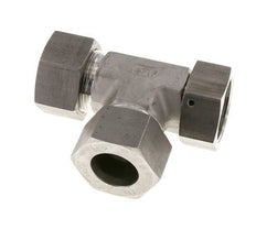 30S Stainless Steel Right Angle Tee Cutting Fitting with Swivel 400 bar FKM Adjustable ISO 8434-1