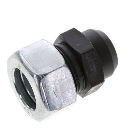 22L & 27mm Phosphatised Steel Straight Cutting Fitting with Welding End 160 bar ISO 8434-1