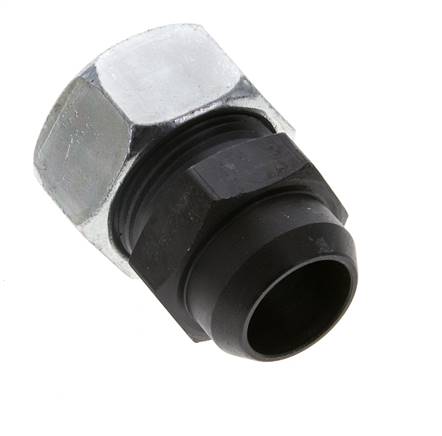 22L & 27mm Phosphatised Steel Straight Cutting Fitting with Welding End 160 bar ISO 8434-1