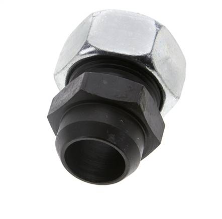 22L & 27mm Phosphatised Steel Straight Cutting Fitting with Welding End 160 bar ISO 8434-1