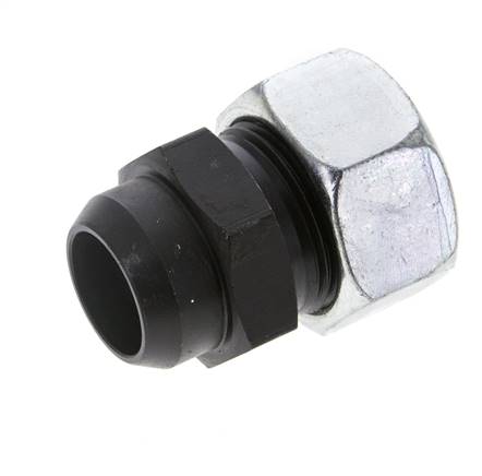 22L & 27mm Phosphatised Steel Straight Cutting Fitting with Welding End 160 bar ISO 8434-1