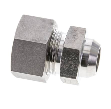 25S & 31mm Stainless Steel Straight Cutting Fitting with Welding End 400 bar ISO 8434-1