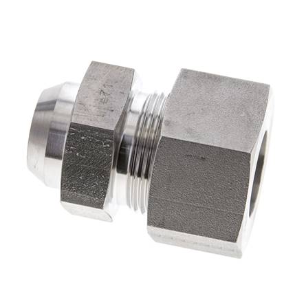 25S & 31mm Stainless Steel Straight Cutting Fitting with Welding End 400 bar ISO 8434-1