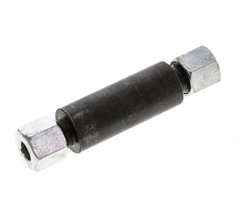 8L Phosphatised Steel Straight Welding Cutting Fitting Bulkhead 315 bar ISO 8434-1