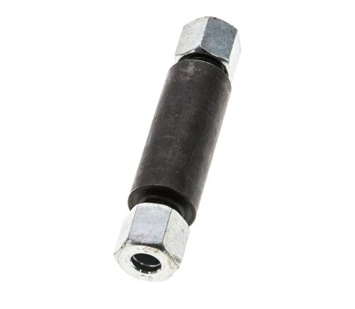 8L Phosphatised Steel Straight Welding Cutting Fitting Bulkhead 315 bar ISO 8434-1