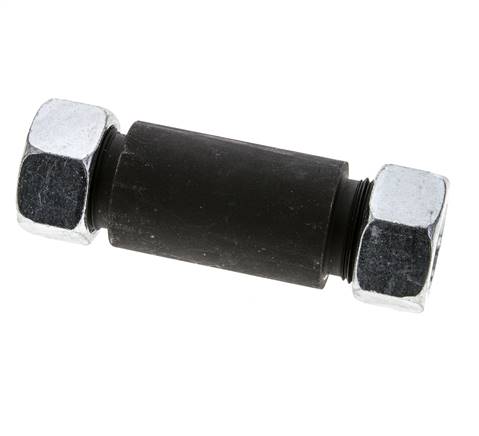 22L Phosphatised Steel Straight Welding Cutting Fitting Bulkhead 160 bar ISO 8434-1