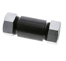 35L Phosphatised Steel Straight Welding Cutting Fitting Bulkhead 160 bar ISO 8434-1