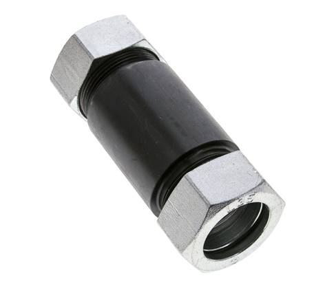 35L Phosphatised Steel Straight Welding Cutting Fitting Bulkhead 160 bar ISO 8434-1