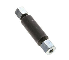 6S Phosphatised Steel Straight Welding Cutting Fitting Bulkhead 630 bar ISO 8434-1