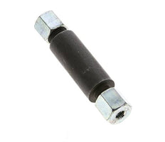 6S Phosphatised Steel Straight Welding Cutting Fitting Bulkhead 630 bar ISO 8434-1
