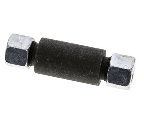 12S Phosphatised Steel Straight Welding Cutting Fitting Bulkhead 630 bar ISO 8434-1