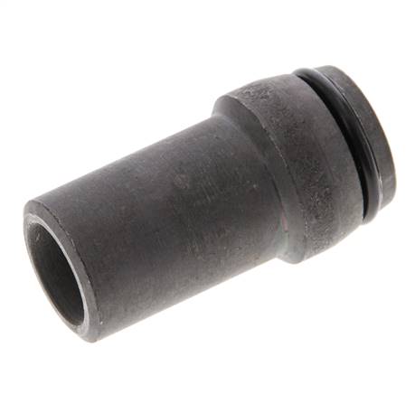 20x3mm Phosphatised Steel Straight with Welding End 400 barO-ring ISO 8434-1