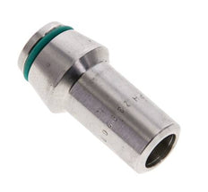 12x2mm Stainless Steel Straight with Welding End 630 bar FKMO-ring ISO 8434-1