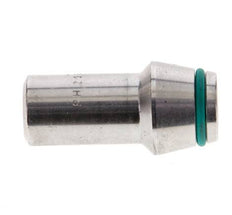 12x2mm Stainless Steel Straight with Welding End 630 bar FKMO-ring ISO 8434-1