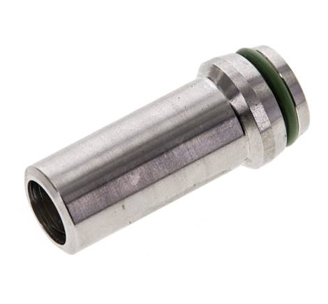 14x2mm Stainless Steel Straight with Welding End 630 bar FKMO-ring ISO 8434-1