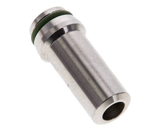 14x3mm Stainless Steel Straight with Welding End 630 bar FKMO-ring ISO 8434-1