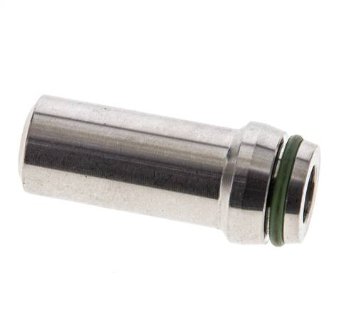 14x3mm Stainless Steel Straight with Welding End 630 bar FKMO-ring ISO 8434-1