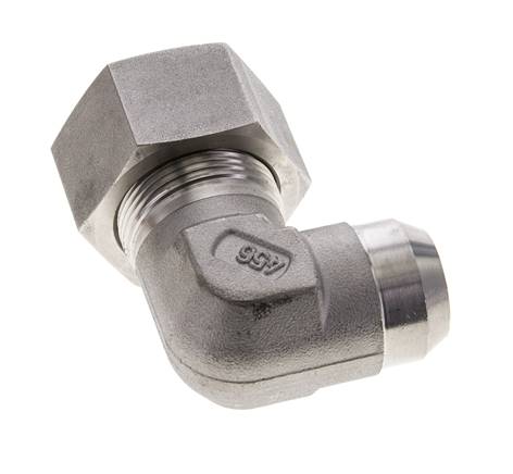 25S & 31mm Stainless Steel Elbow Cutting Fitting with Welding End 400 bar ISO 8434-1
