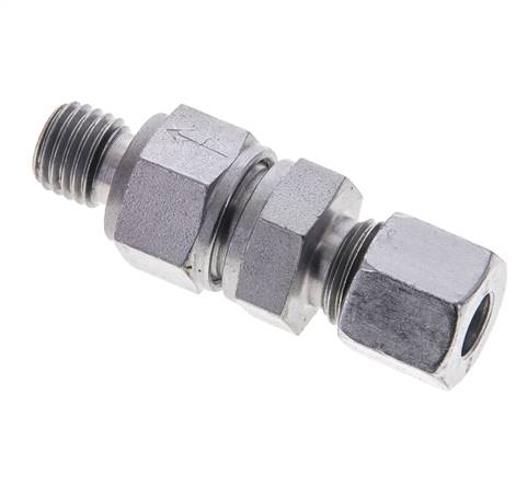 Hydraulic Check Valve Cutting Ring 8L (M14x1.5) & M12x1.5 Male Steel 1-250bar (15-3625)psi Tube-Thread ISO 8434-1