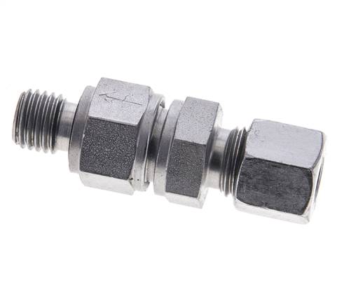 Hydraulic Check Valve Cutting Ring 8L (M14x1.5) & M12x1.5 Male Steel 1-250bar (15-3625)psi Tube-Thread ISO 8434-1