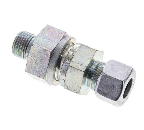 Hydraulic Check Valve Cutting Ring 12L (M18x1.5) & M16x1.5 Male Steel 1-250bar (15-3625)psi Tube-Thread ISO 8434-1