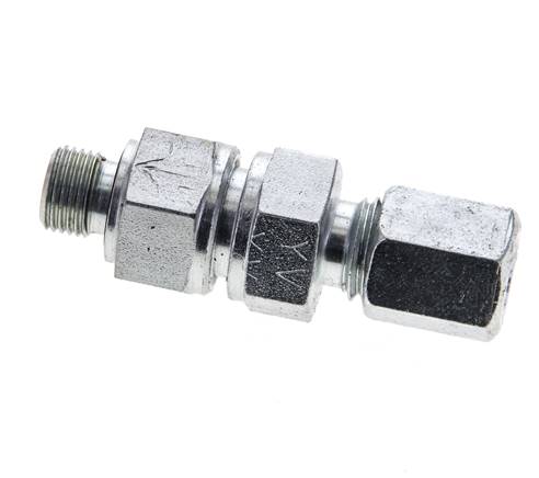 Hydraulic Check Valve Cutting Ring 6L (M12x1.5) & G1/8'' Male Steel 1-250bar (15-3625)psi Tube-Thread ISO 8434-1
