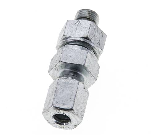 Hydraulic Check Valve Cutting Ring 6L (M12x1.5) & G1/8'' Male Steel 1-250bar (15-3625)psi Tube-Thread ISO 8434-1